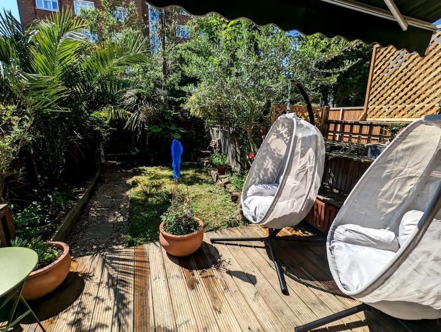 דירות לונדון Charming 2-Bed Garden Flat מראה חיצוני תמונה